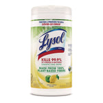 Lysol Disinfecting Wipes, Fresh Citrus Scent, 70 Wipes/Canister, 6/Carton (19200-49128)