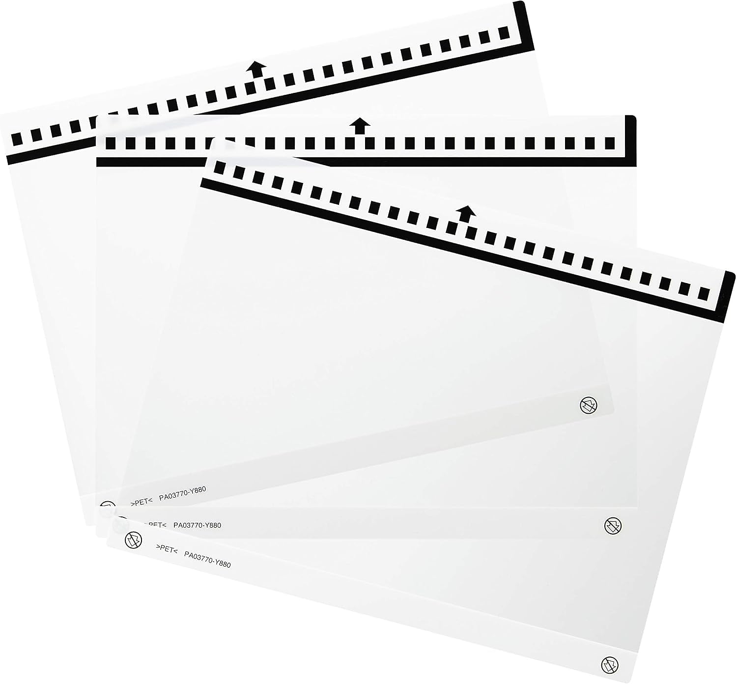 RICOH PA03770-0015 Photo Carrier Sheet for ScanSnap iX1500 Scanner, 3/Pack