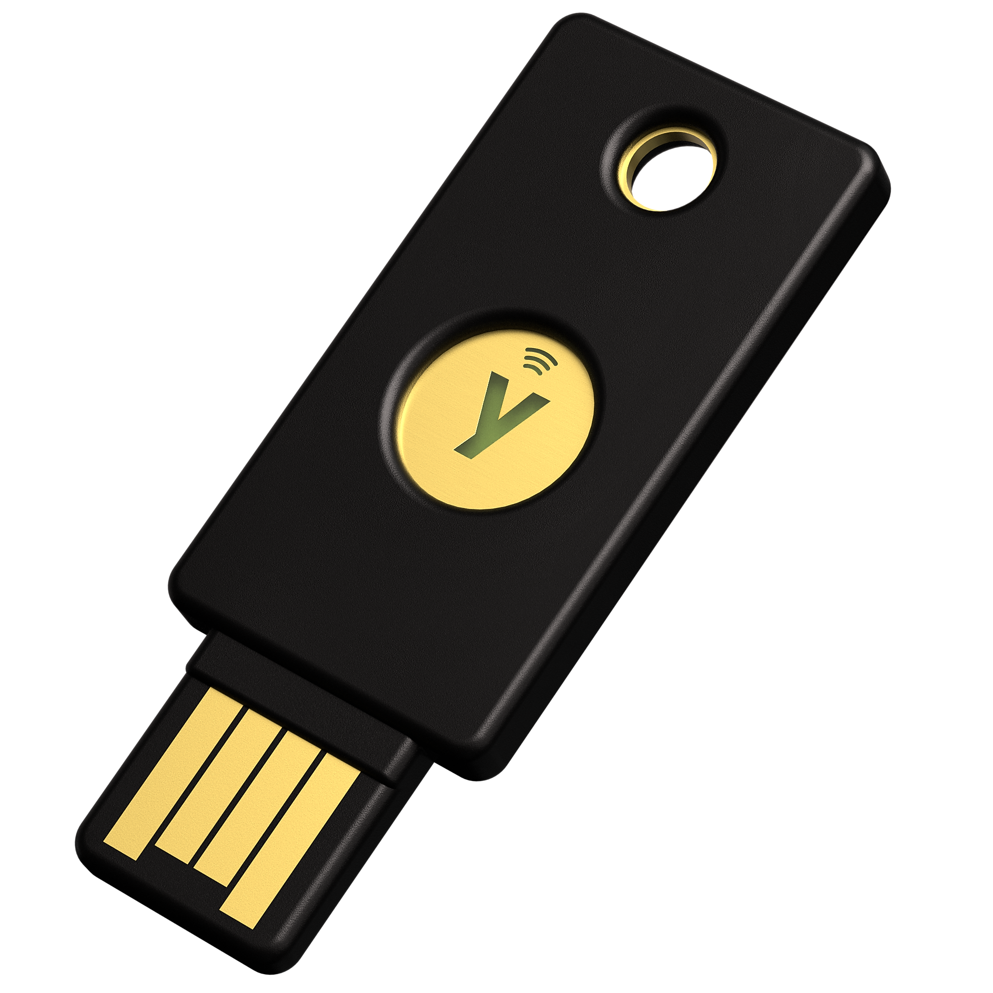 Yubico NFC Security Key, USB-A/NFC, Black (8880001080)