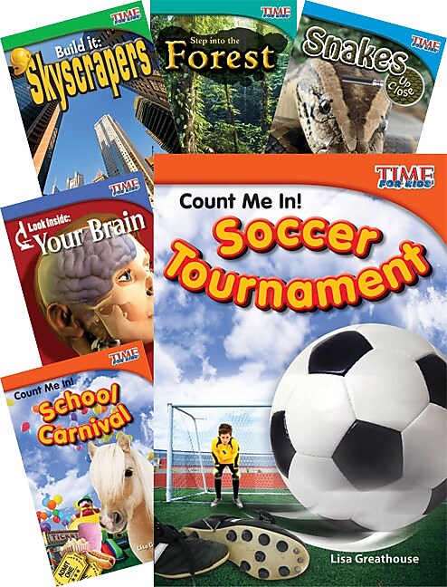 Teacher Created Materials TIME FOR KIDS® Nonfiction Readers STEM Grade 2, 10-Book Set Book Set (21897)
