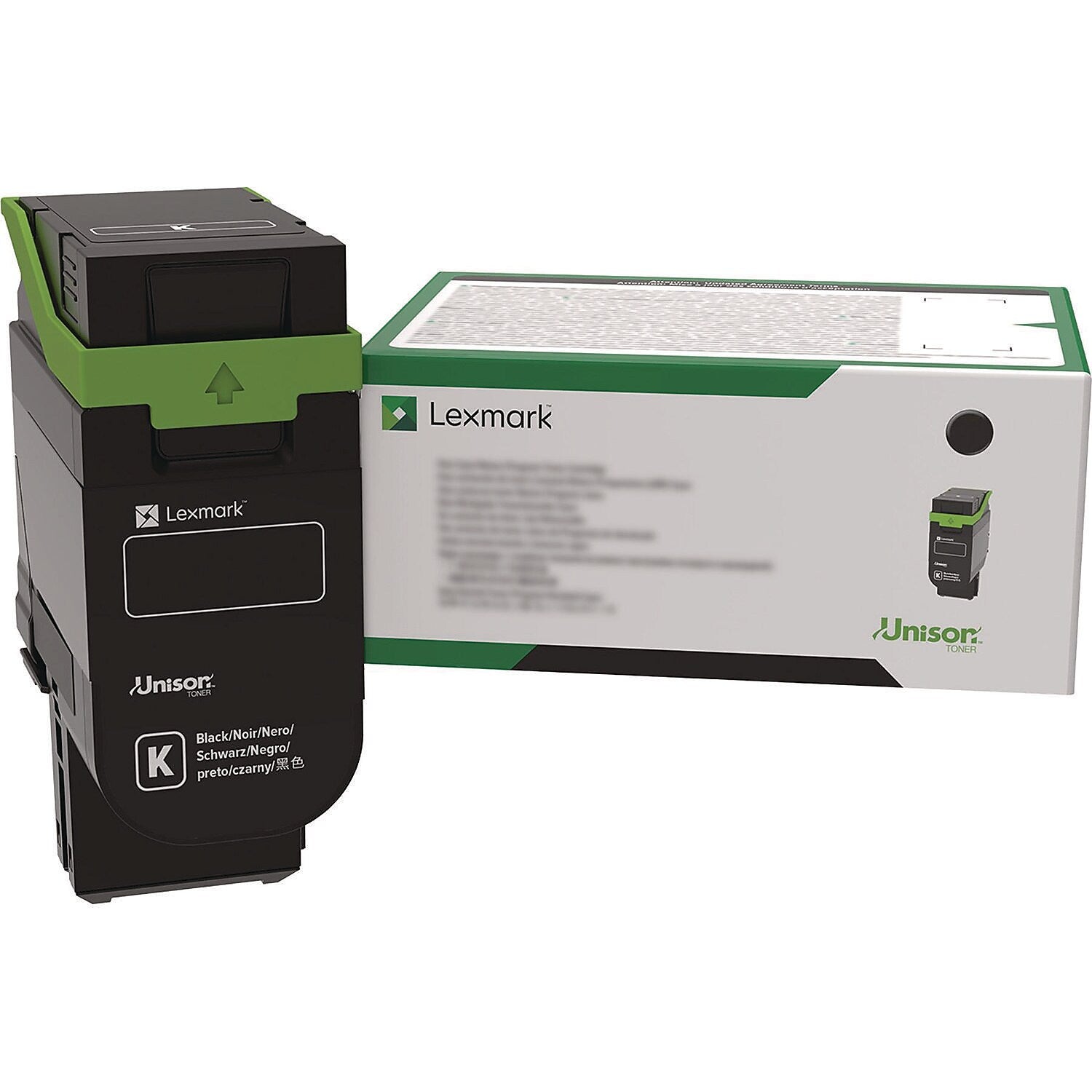 Lexmark 75M10K0 Black Standard Yield Toner Cartridge, Up to 3,000 Pages