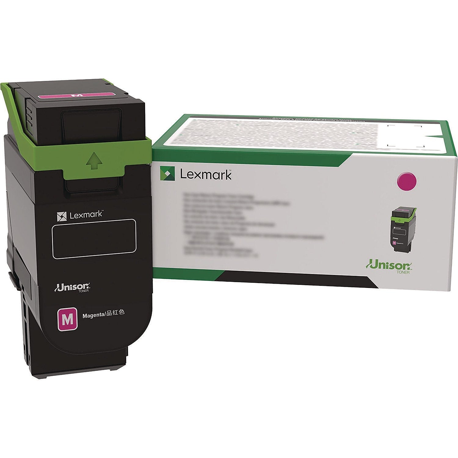 Lexmark 75M10M0 Magenta Standard Yield Toner Cartridge, Up to 2,000 Pages