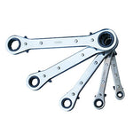 Apollo Tools SAE Ratcheting Wrench Set, 5 Piece (DT1212)