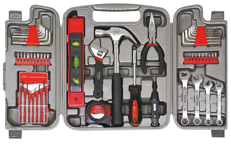 Apollo Tools Household Tool Kit, 53 Pieces (DT9408)