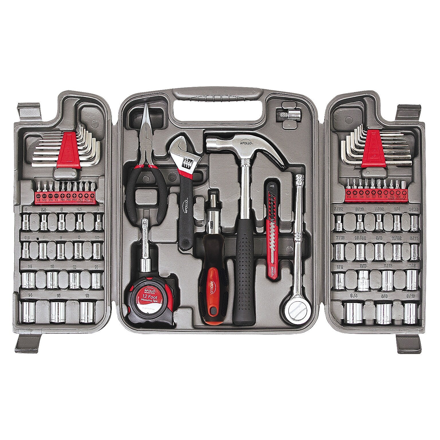 Apollo Tools Multi-Purpose Tool Kit, 79 Pieces (DT9411)