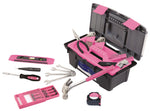 Apollo Tools Household Tool Kit with Tool Box, Pink, 53 Pieces (DT9773P)