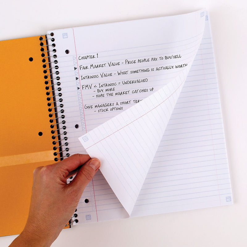 Five Star 1-Subject Notebooks, 11" x 9.13", College Ruled, 100 Sheets, Blue (820002)