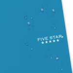 Five Star 2-Subject Notebooks, 9.5" x 6.52", College Ruled, 80 Sheets, Assorted Colors, 6/Pack (73711)