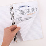Five Star 5-Subject Subject Notebooks, 9.5" x 6.63", College Ruled, 150 Sheets, Assorted Colors, 6/Pack (73527)