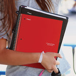 Five Star 3-Subject Notebooks, 10.5" x 8.63", Wide Ruled, 150 Sheets, Assorted Colors, 3/Pack (930081)