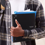 Five Star 5-Subject Subject Notebooks, 11" x 8.5", College Ruled, 200 Sheets, Assorted Colors, 2/Pack (MEA820190)