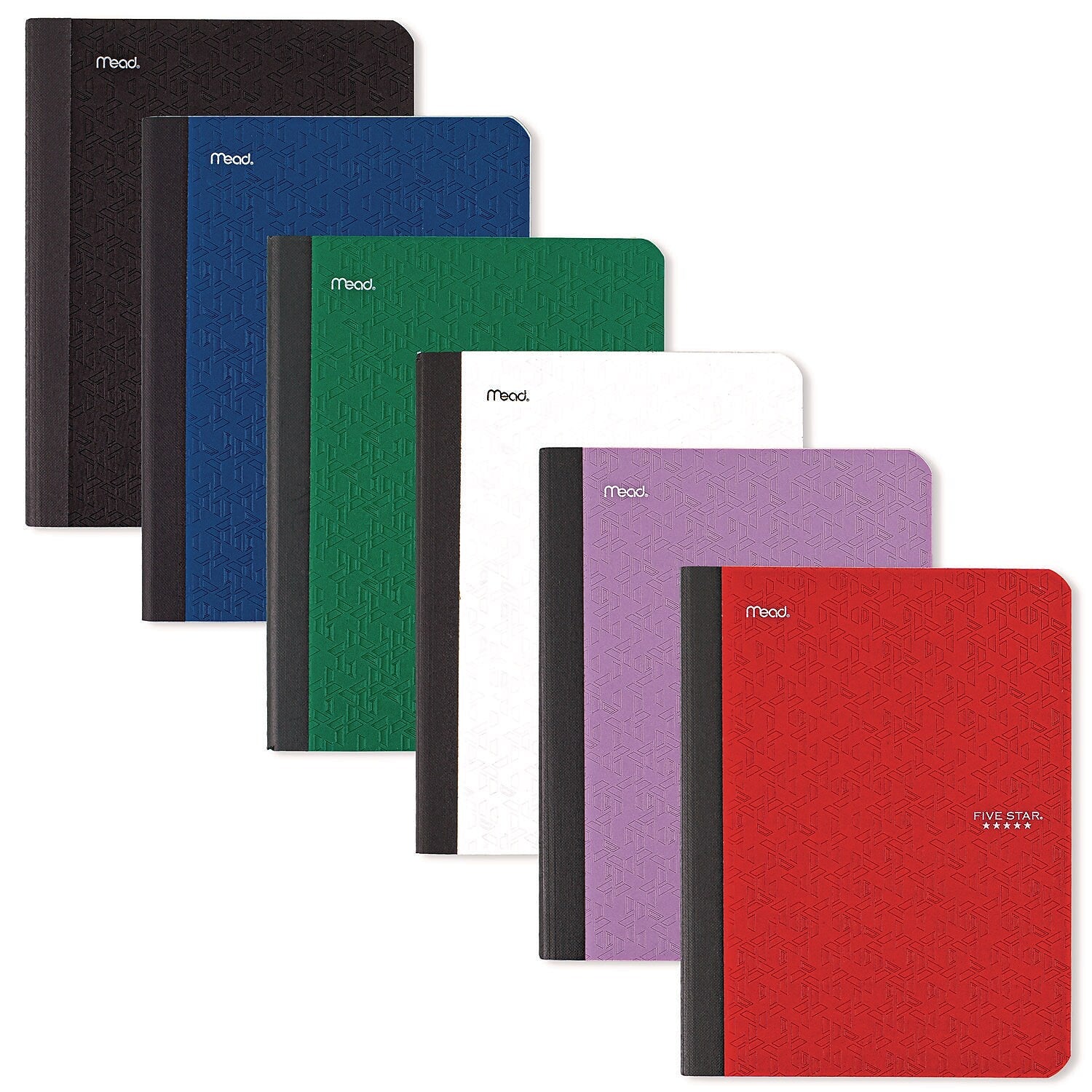 Five Star Composition Notebooks, 9.75" x 7.5", College Ruled, 80 Sheets (850065)