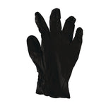 Boardwalk Powder Free Nitrile Industrial Gloves, Latex Free, Small, Black, 100 Gloves/Box, 10 Boxes/Carton (396SCTA)