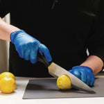 GloveWorks by AMMEX Powder Free Vinyl Industrial Gloves, Latex Free, Small, Blue, 100 Gloves/Box, 10 Boxes/Carton (IVBPF42100)