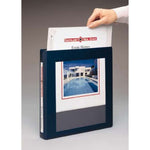 Avery Heavy Duty 1" 3-Ring View Binders, D-Ring, Black, 12/Carton (68054)