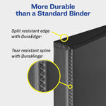 Avery Heavy Duty 1" 3-Ring View Binders, D-Ring, Navy Blue, 12/Carton (79809)
