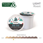 Caribou Coffee BOU YAH Coffee K-Cup, Light Roast, 22/Box (5000368779)