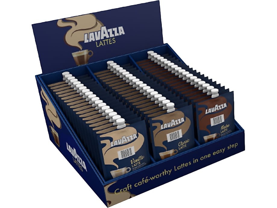 Lavazza Lattes Variety Pack Coffee Flavia Freshpacks, 54/Carton (48728)