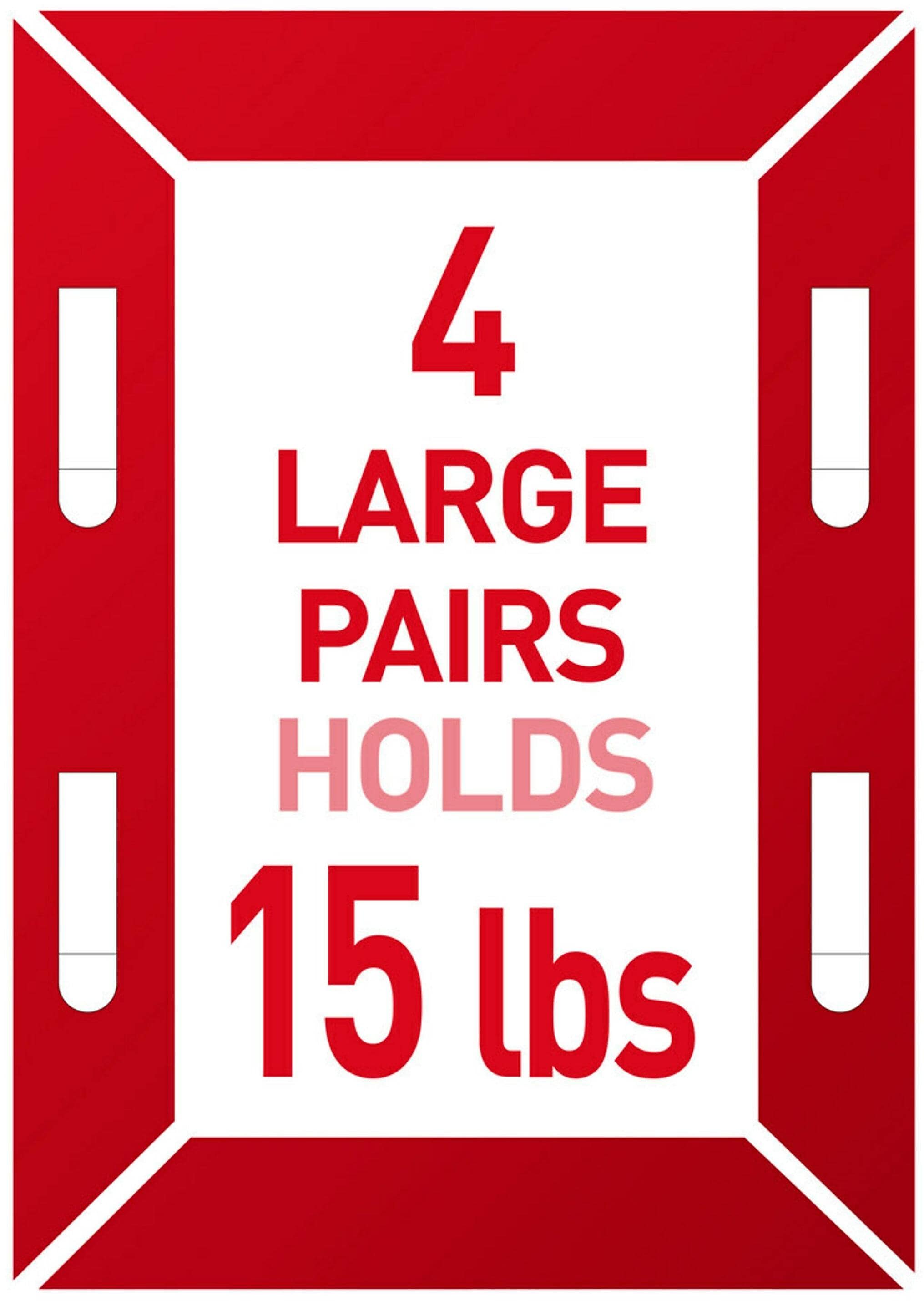 Command Large Hanging Strips, 15 lb., White, 12/Pack (17206-12ES)
