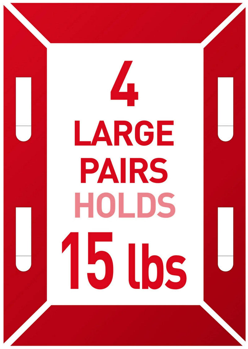 Command Large Hanging Strips, 15 lb., White, 12/Pack (17206-12ES)