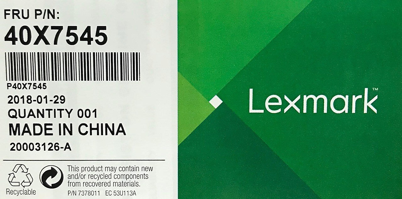 Lexmark Pickup Roller for EX6X, ACM Paper Feed (40X7545)