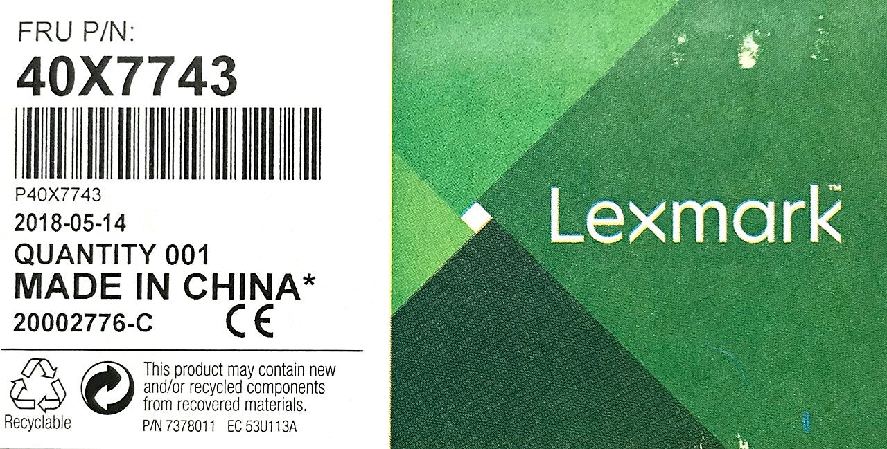 Lexmark 110V Fuser Assembly for MX71X/MX81X (40X7743)