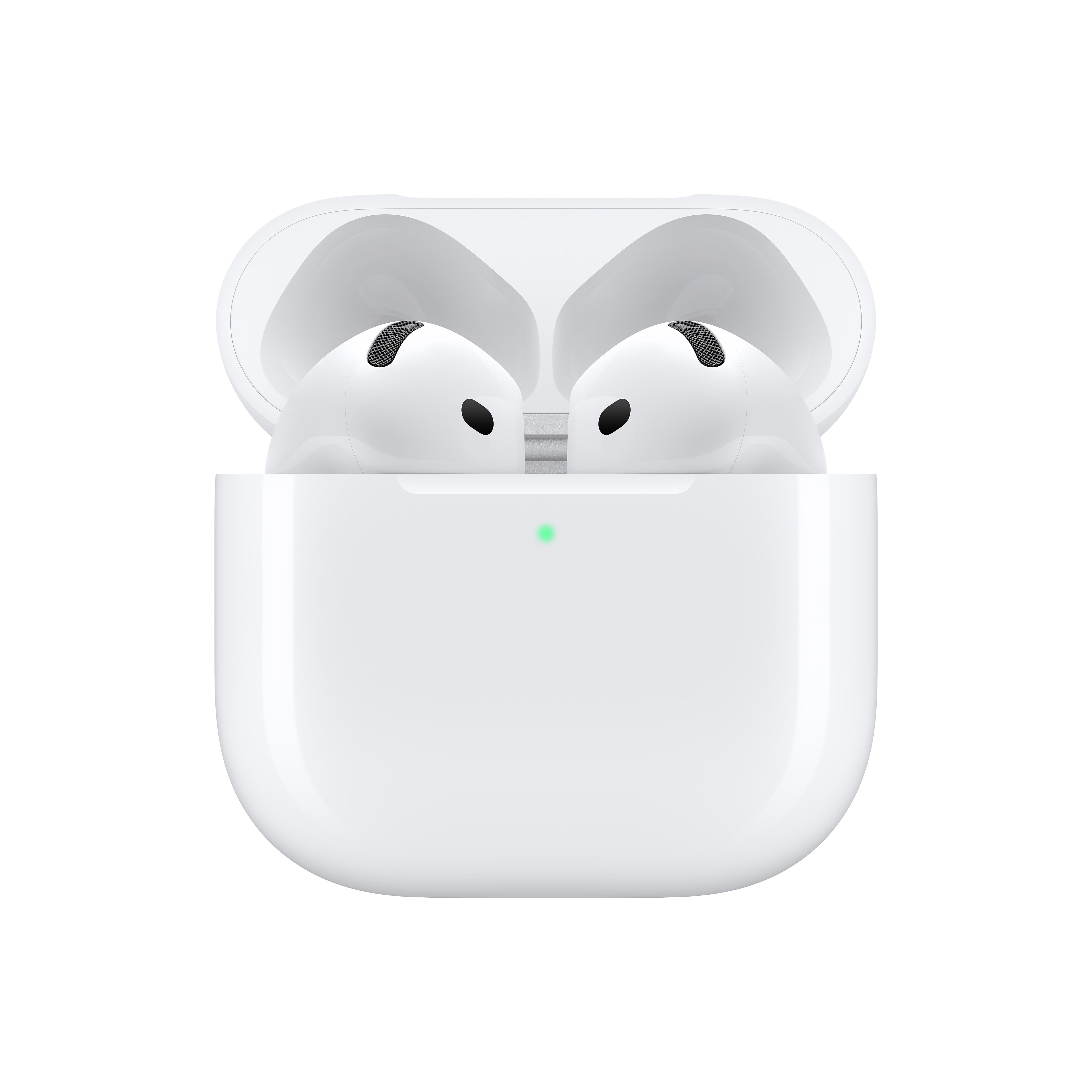 Apple AirPods 4 Wireless Ambient Sound Earbuds, 4th Generation, Bluetooth, White (MXP63LL/A)