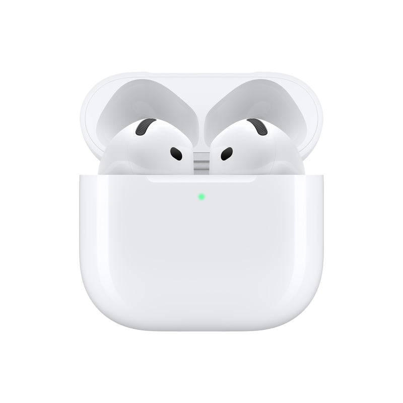 Apple AirPods Noise-Canceling Earbuds with USB-C Charging Case, 4th Generation, Bluetooth, White  (MXP93LL/A)