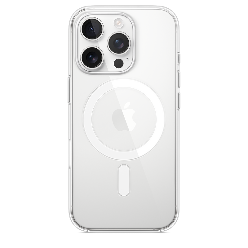 Apple MagSafe Phone Case for iPhone 16 Pro, Clear (MA7E4ZM/A)
