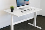 Mount-It! 48"W Desk Table Top For Standing Desks, White  (MI-7935)