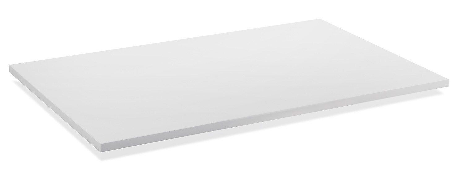 Mount-It! 48"W Desk Table Top For Standing Desks, White  (MI-7935)
