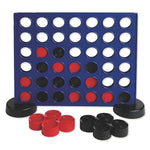 S&S Giant 2-in-1 Four In A Row & Checkers Game (W12919)