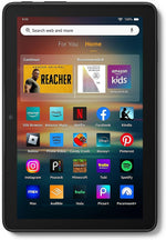 Amazon Fire HD, 12th Generation,  8" Tablet, WiFi, 32GB, Fire OS, Black (53-035893)