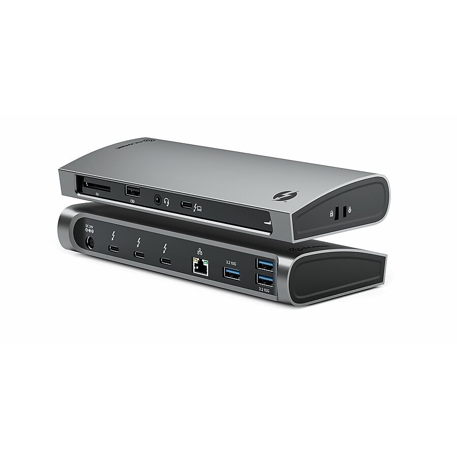 ALOGIC Blaze Dual Monitor Laptop Docking Station (TB4D3TB)