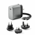 ALOGIC Rapid Power USB-C Wall Charger for Multiple Brands, Space Gray/Black (WCM1X67-SGR)