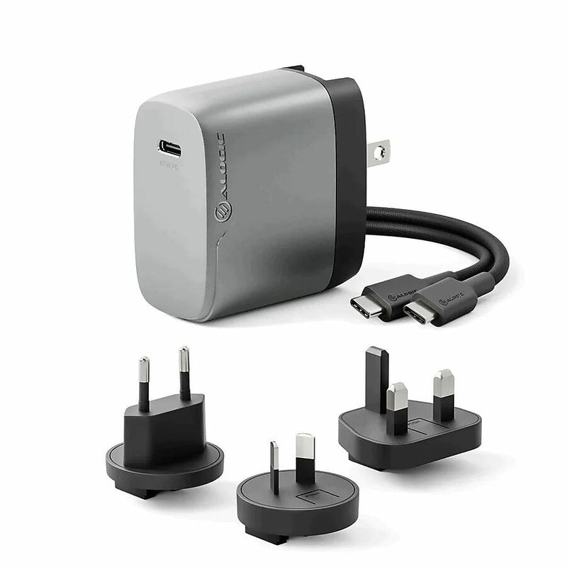 ALOGIC Rapid Power USB-C Wall Charger for Multiple Brands, Space Gray/Black (WCM1X67-SGR)