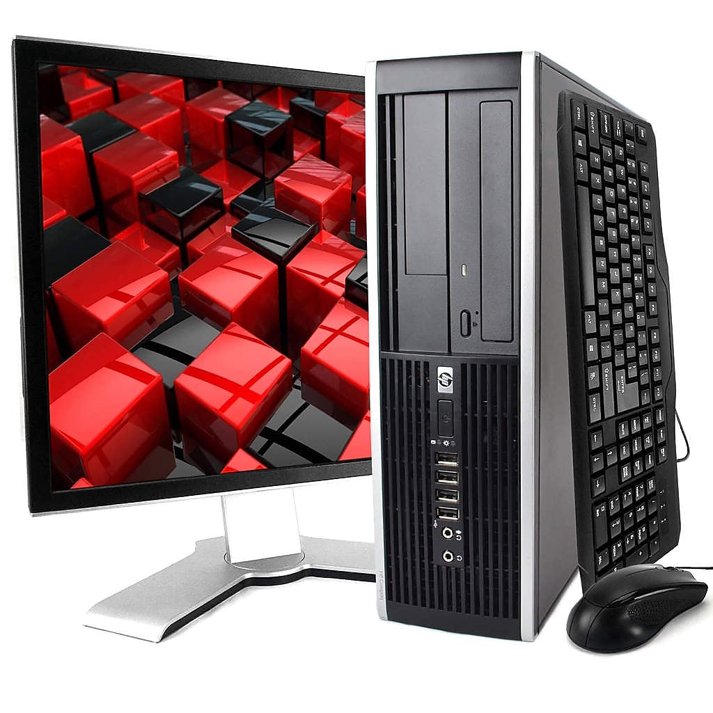 HP 8300 Refurbished Desktop Computer with 20" Monitor, Intel Core i5-3470, 8GB Memory, 1TB HDD, Windows 10 Pro (2522111+20)