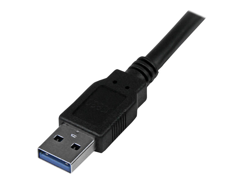 StarTech USB3SAA3MBK 9.8' USB 3.0 Male to Male Cable, Black