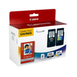 Canon 240XL/241XL Black and Tri-Color High Yield Ink Cartridge, 2/Pack with 4x6 photo paper (5206B005)