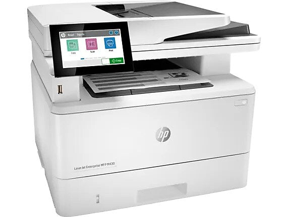 HP LaserJet Enterprise MFP M430f Black & White All-in-One Printer, Scanner, Copier, Fax (3PZ55A)