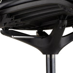 Safco® Shell™ Vinyl Upholstered Extended-Height Chair, Black (7014BL)