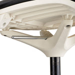 Safco® Shell™ Vinyl Upholstered Extended-Height Chair, White (7014WH)