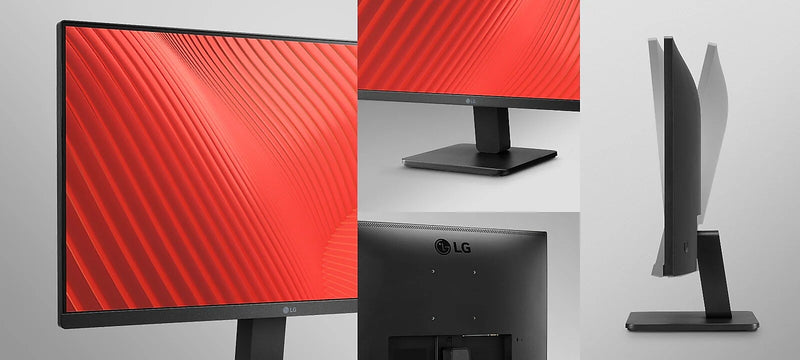 LG 24" IPS 100Hz FHD LCD Monitor with AMD FreeSync Technology, Matte Black (24BR400-B)