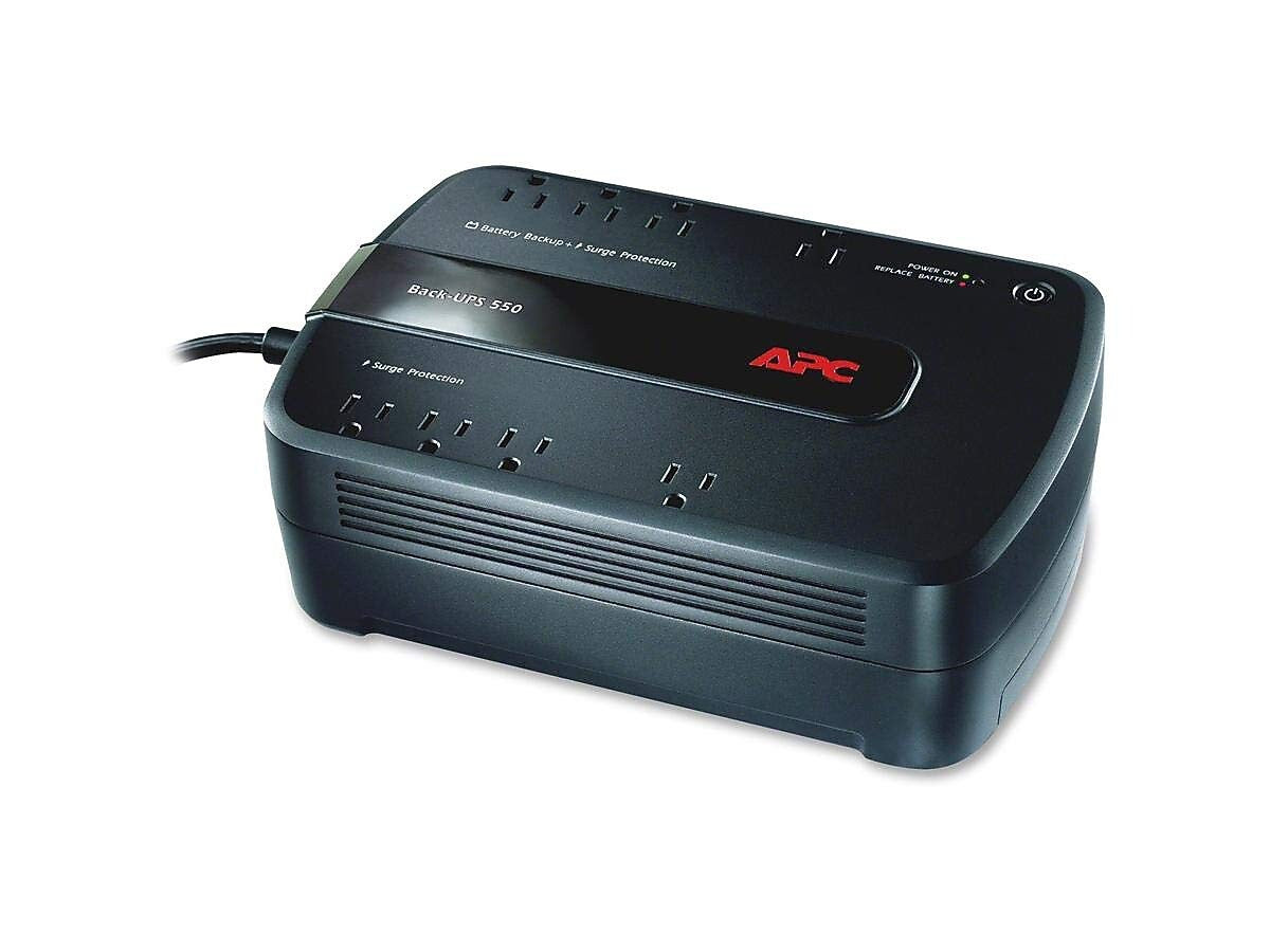 APC Back-UPS 650 Battery Backup & Surge Protector w/ USB, 8-Outlets (BE650G1)