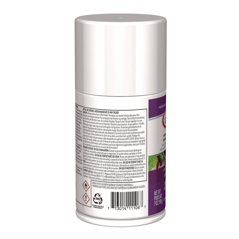 Claire Metered Air Freshener Aerosol Refill, Mulberry Scent, 7 oz., 12/Carton (1000003935)