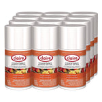 Claire Metered Air Freshener Aerosol Refill, Mango Scent, 11 oz., 12/Carton (1000004796)
