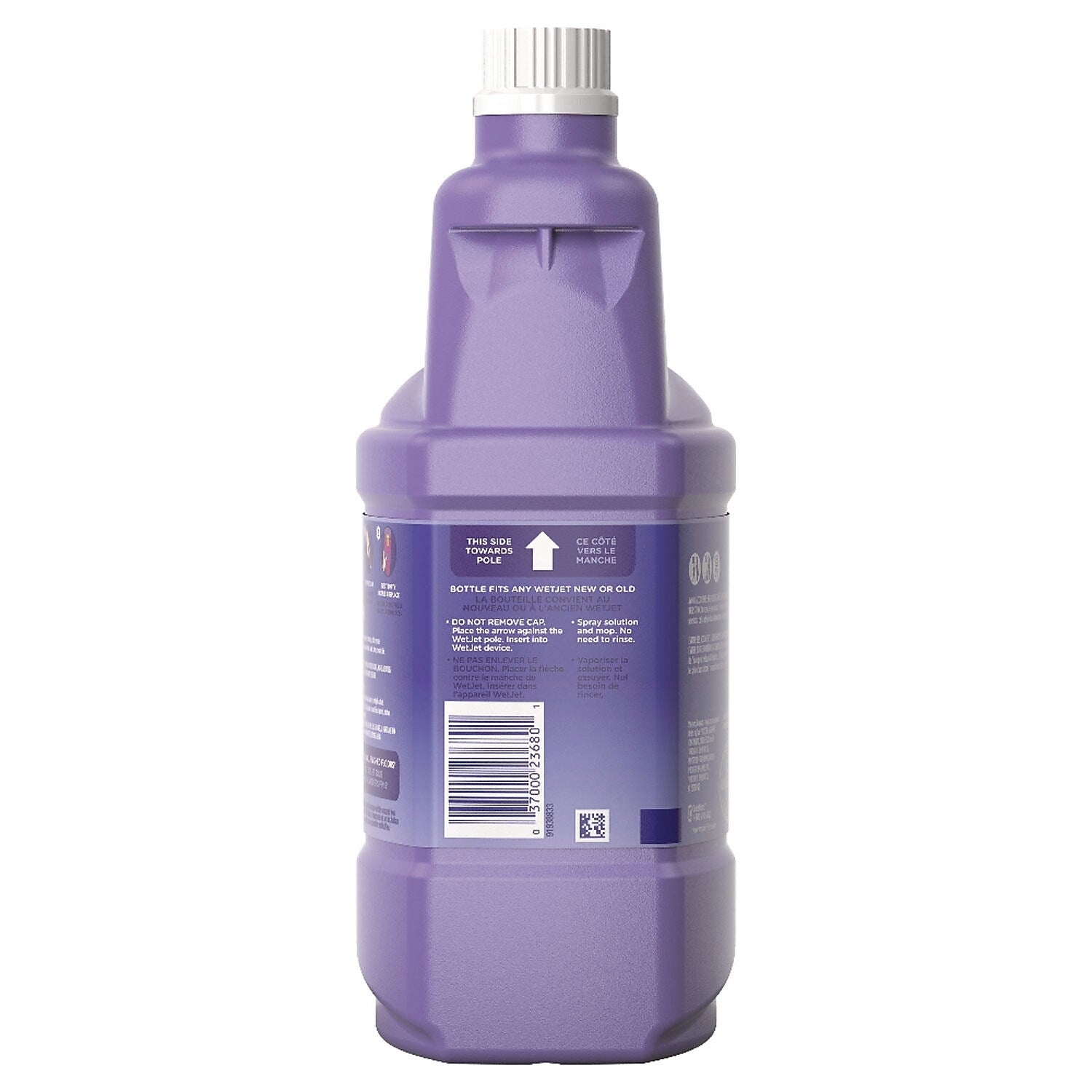 Swiffer WetJet Floor Cleaner & Degreaser Refill, Lavender Scent, 1.25 L, 4/Carton (80322246)