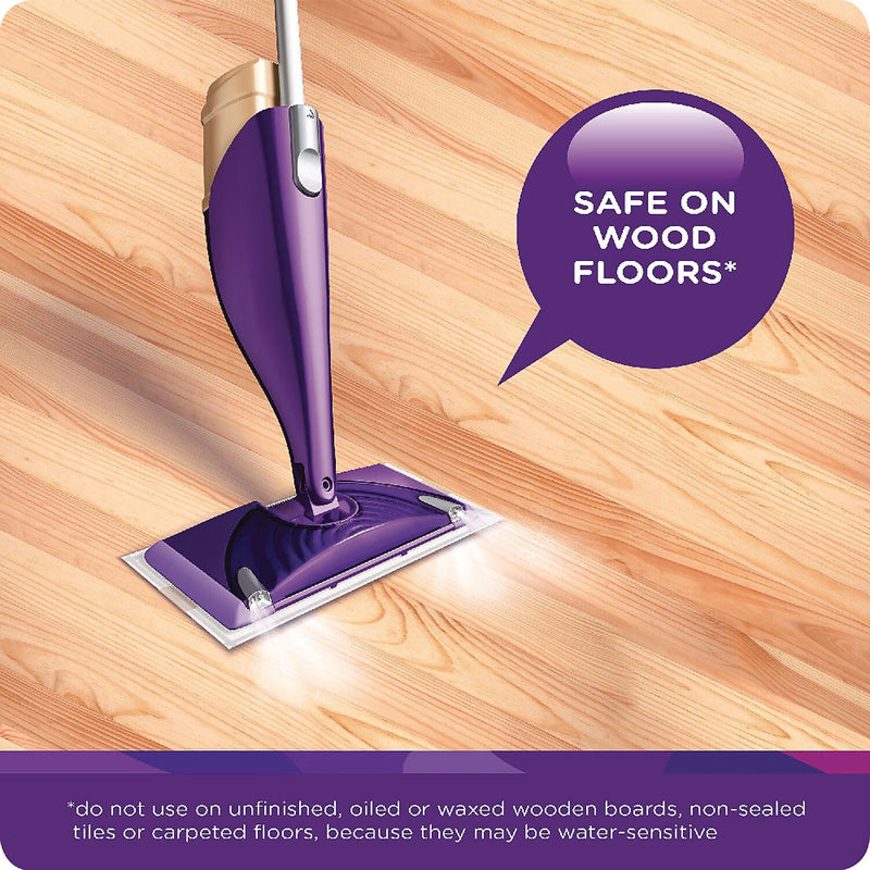 Swiffer WetJet Floor Cleaner & Degreaser Refill, Lavender Scent, 1.25 L, 4/Carton (80322246)