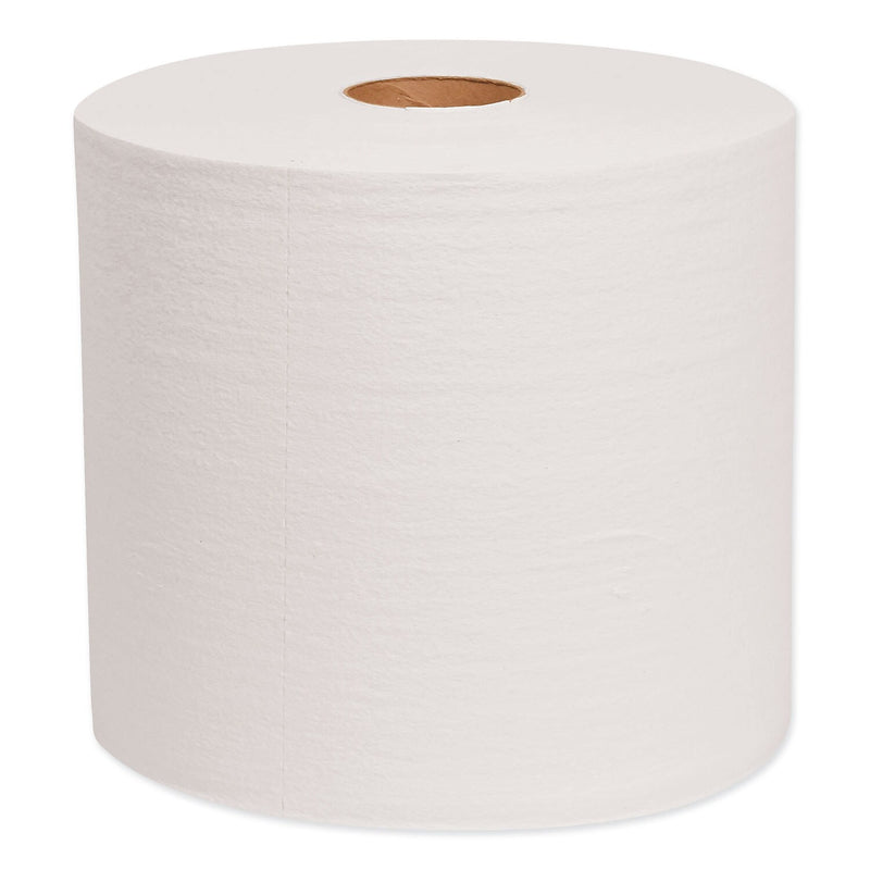 Tork Paper Wiper Plus Paper Cleaning Wipers, 12" x 11.1", White, 800-Ft. Roll, 800 Sheets/Roll (430304)