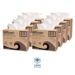 Boardwalk Paper Cleaning Wipers, 16.25" x 9.75", White, 100 Wipers/Box, 8 Boxes/Carton (BWKDRC800W)